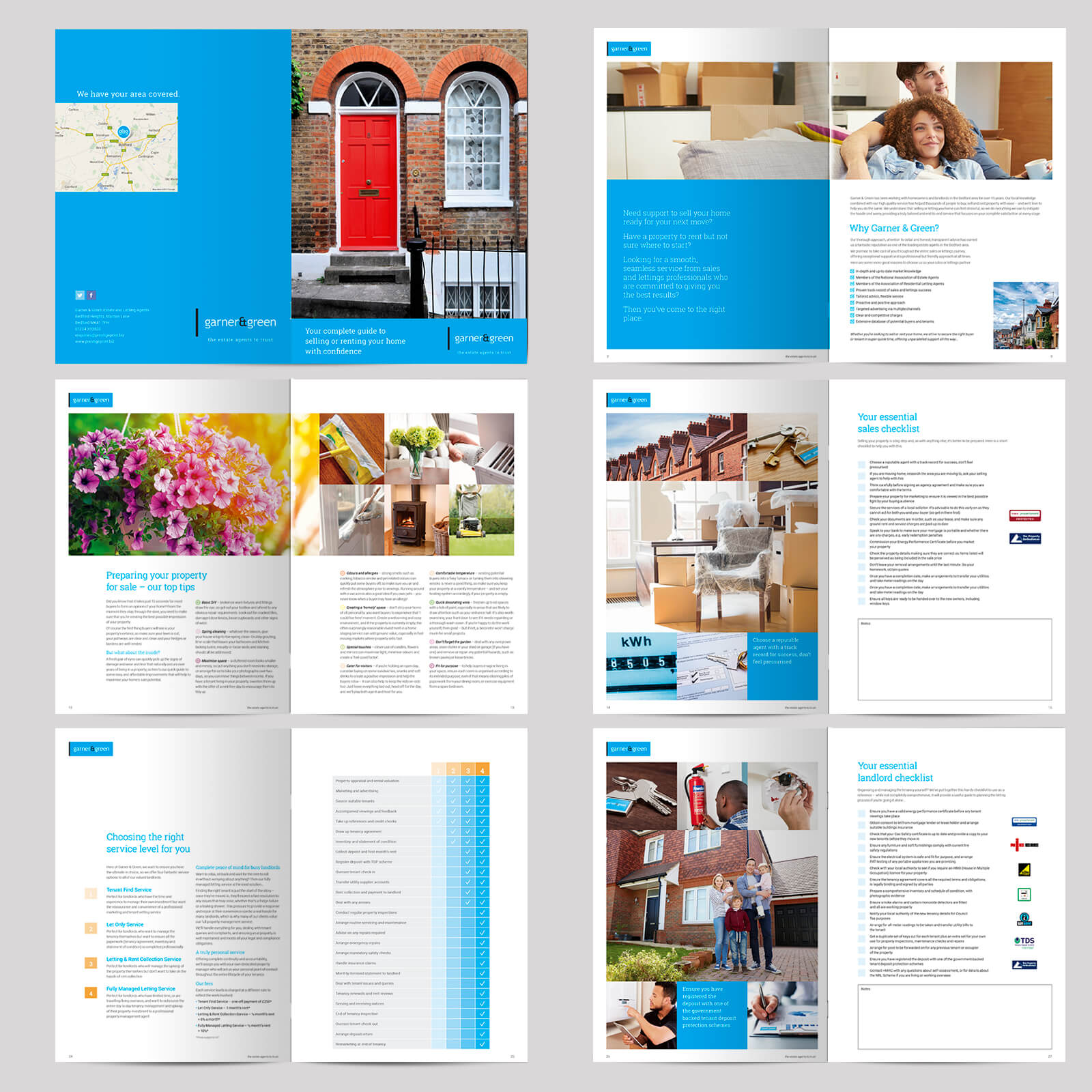 Estate agents 28 page combined sales and lettings brochure 01