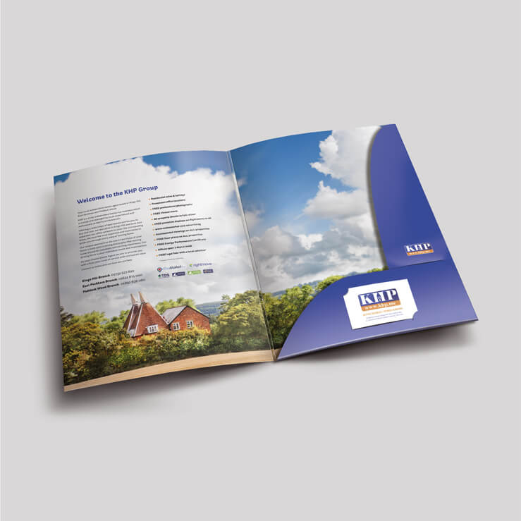 Estate agents folder Standard Duplex Inner