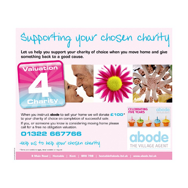 Estate agents supporting charity