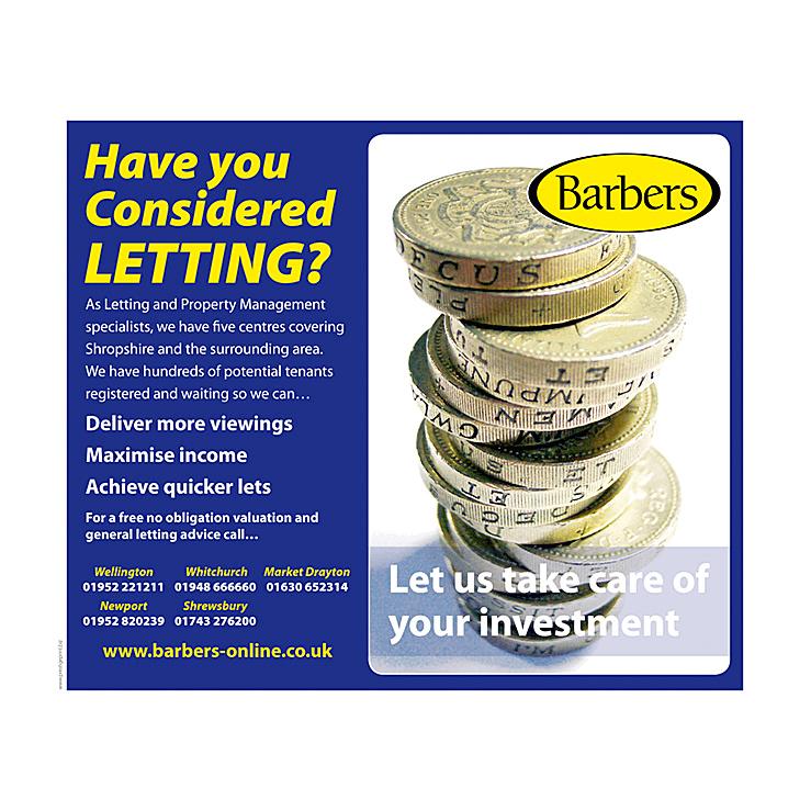 Have you considered letting