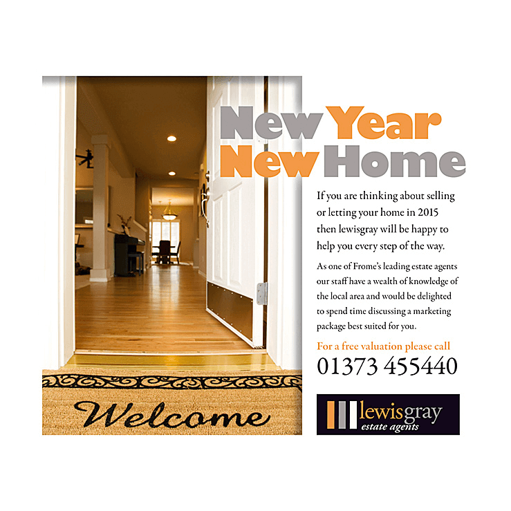 New Year New Home, Estate agents marketing