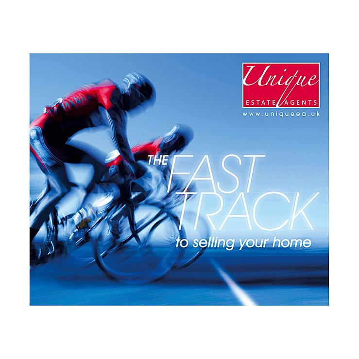 Fast track cycling flyer