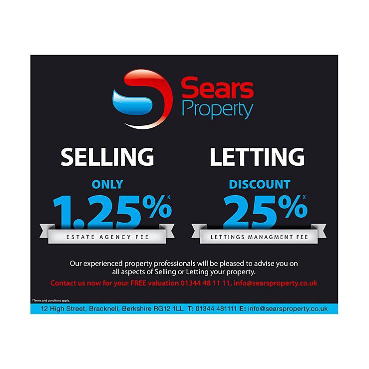 Selling and letting discounted fees flyer design