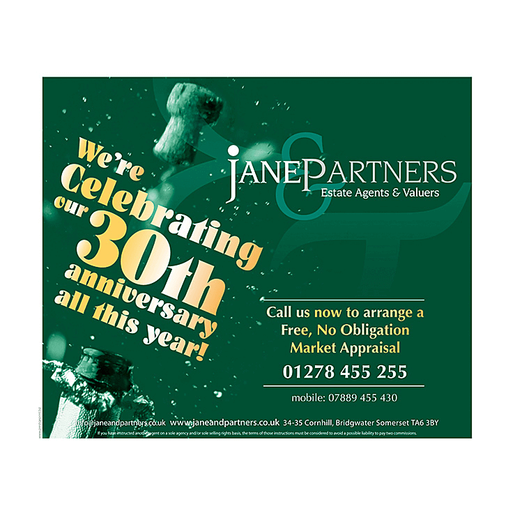 Estate Agents 30th Anniversary promotion