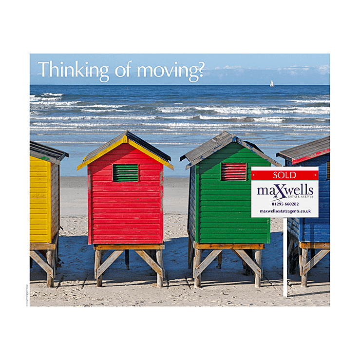 Estate agency summer leaflet marketing ideas
