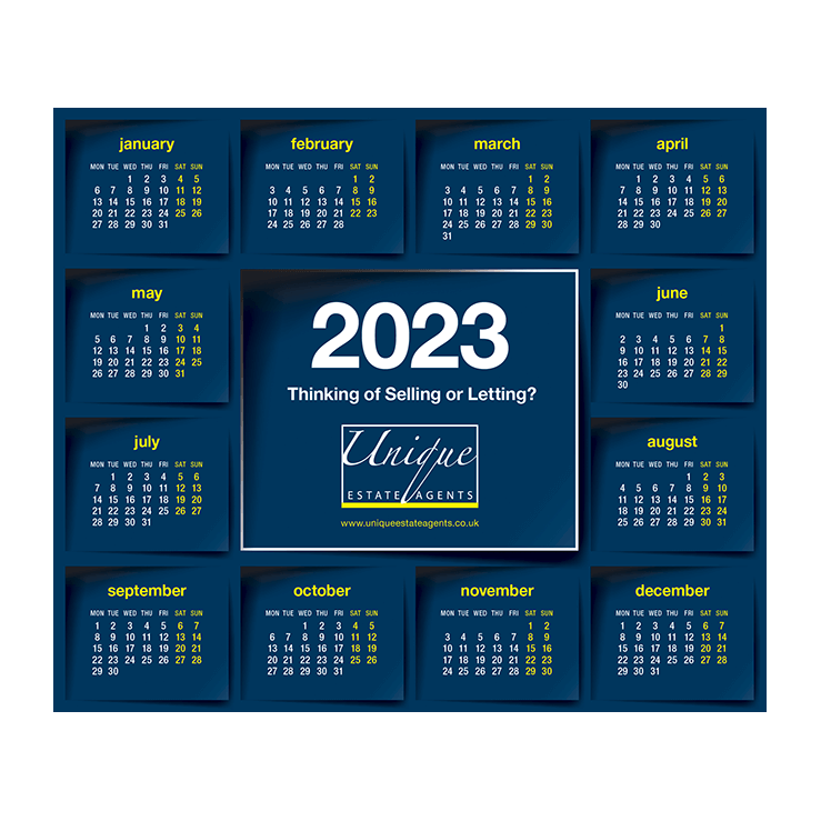 2023 Calendar flyer