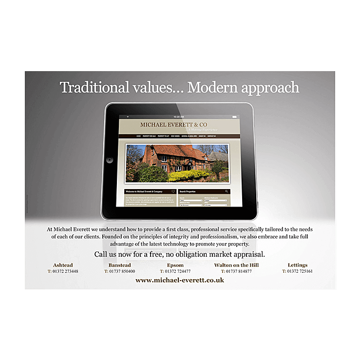 Estate Agent with a Modern Approach leaflet marketing