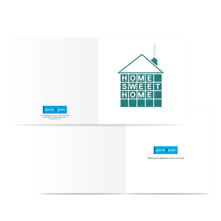 Home Sweet Home - teal