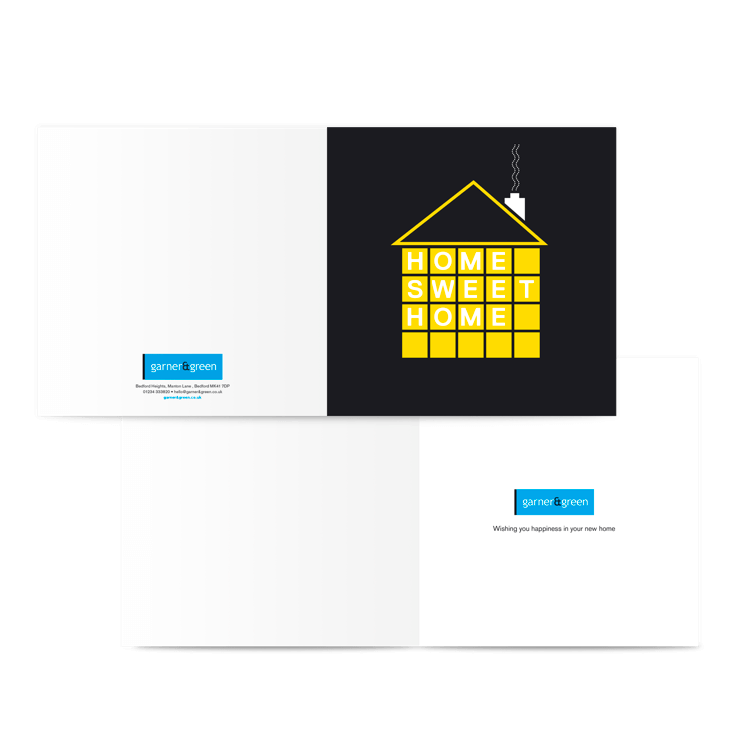 Home Sweet Home yellow