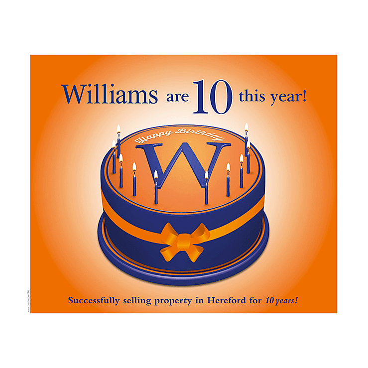 Estate agents birthday celebration