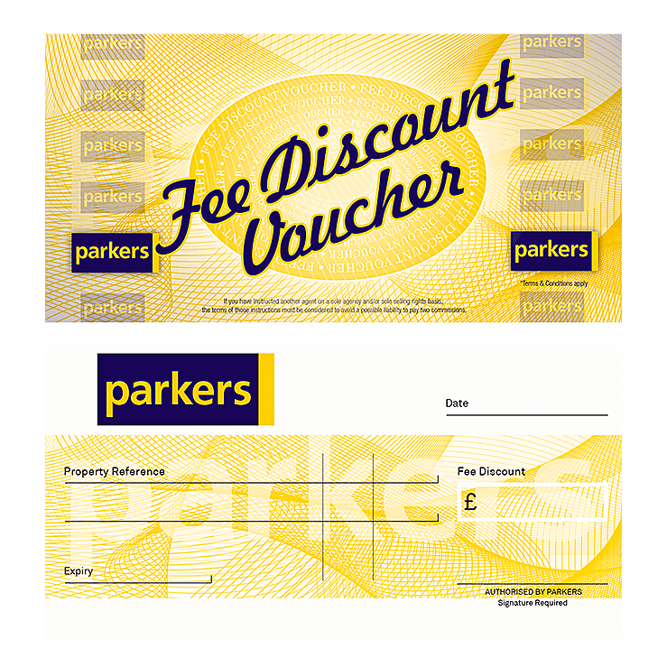 Estate Agents discount fee voucher