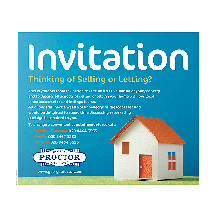 Paper House Invitation