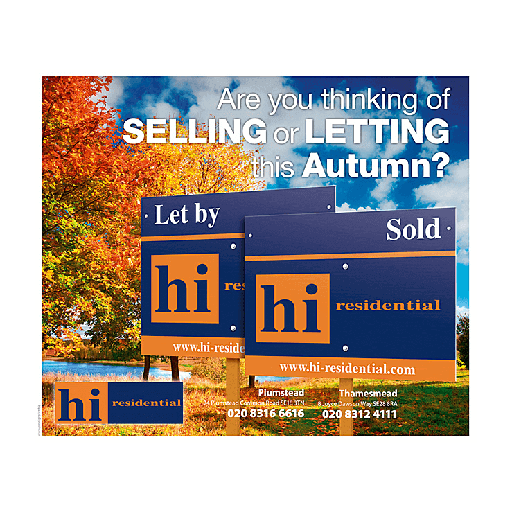 Selling or Letting this Autumn