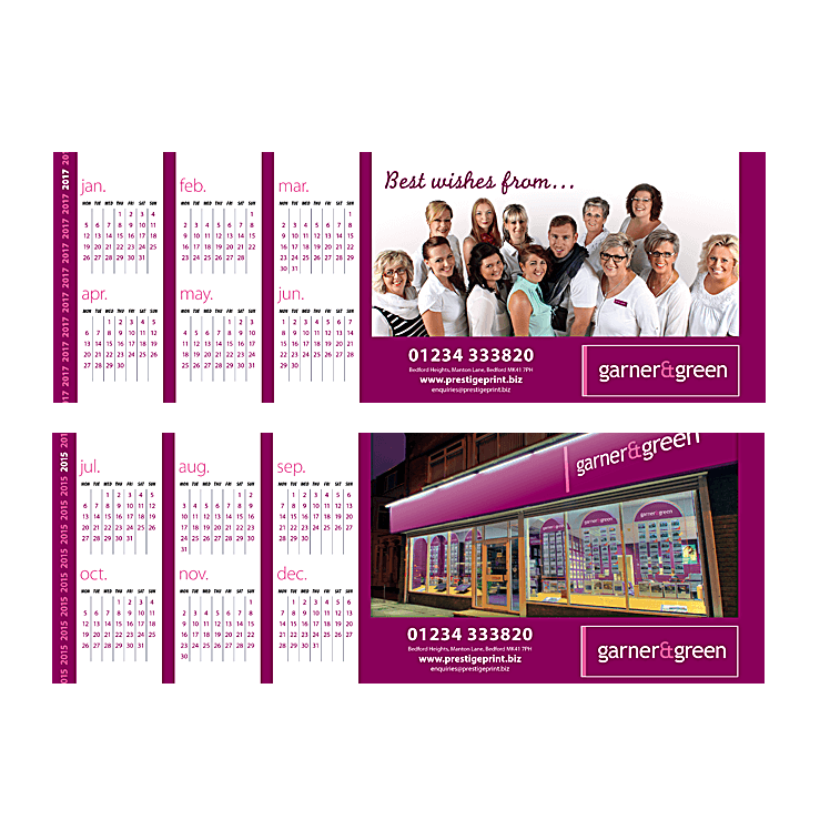 Estate Agents, 6 months to view calendar