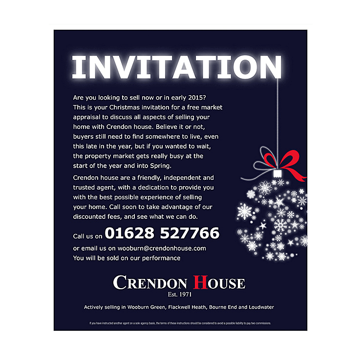 Christmas invitation