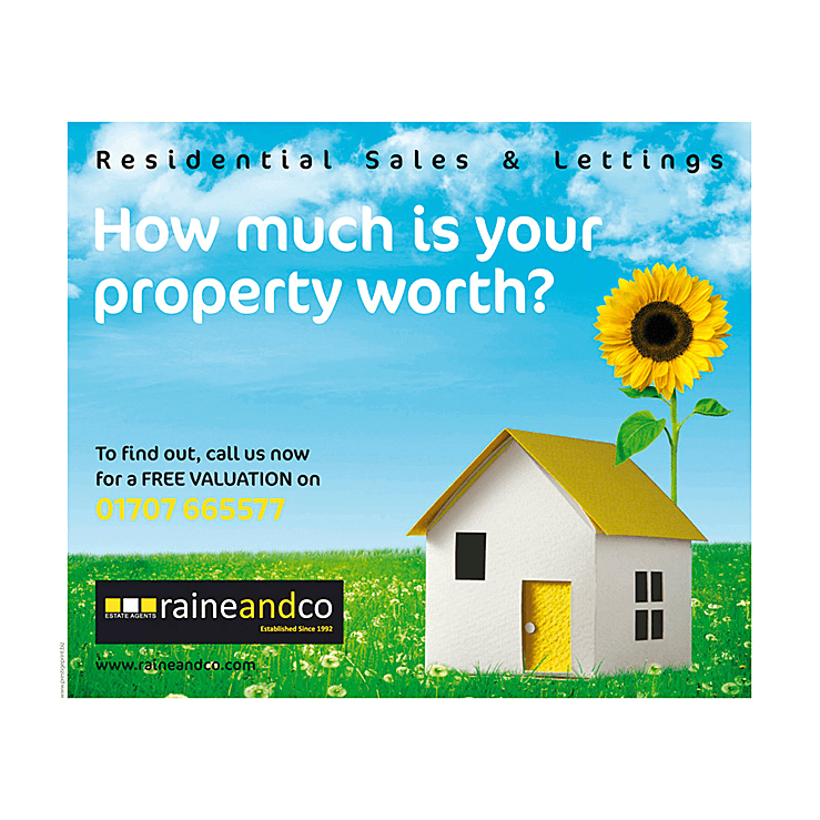 Summer themed leaflet