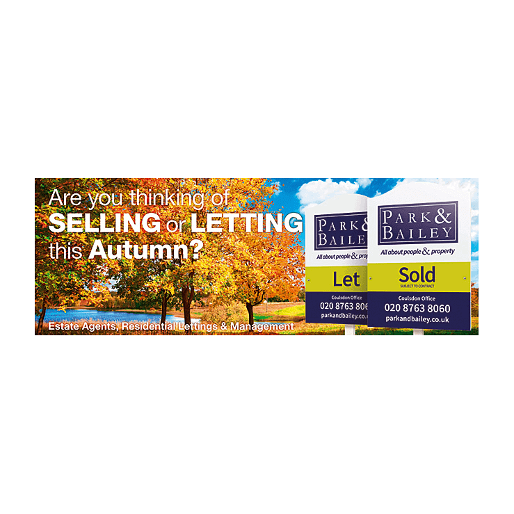 Autumn estate agents leaflet