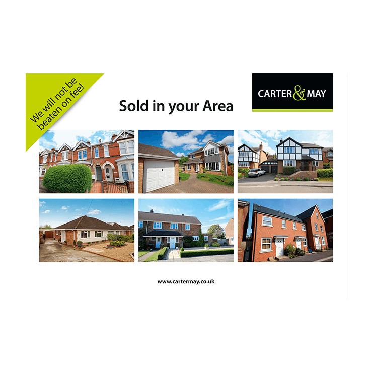 Estate Agents Marketing Material Sold in Your Area Flyers