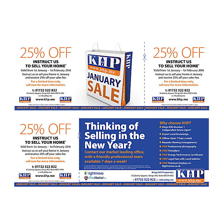 25% off selling your home