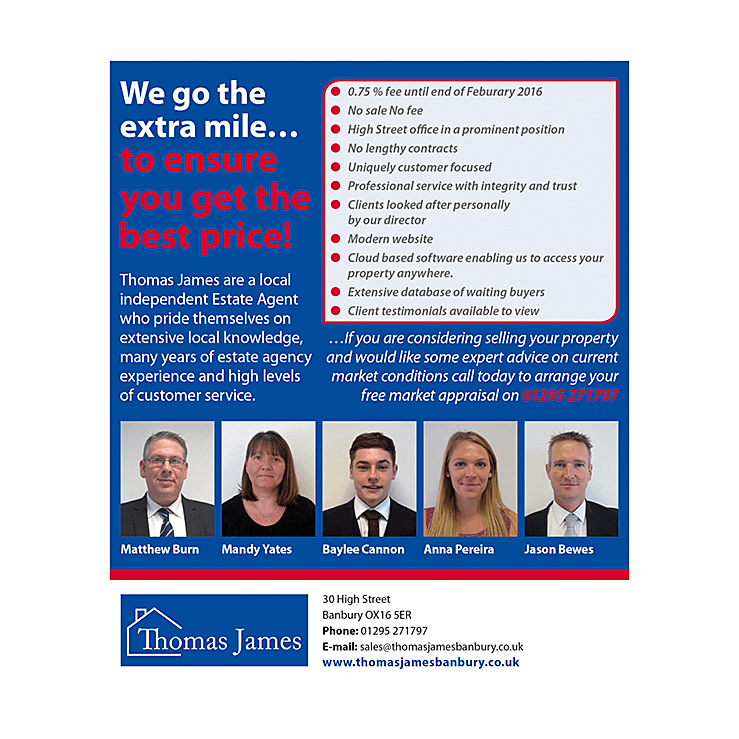 We go the extra mile