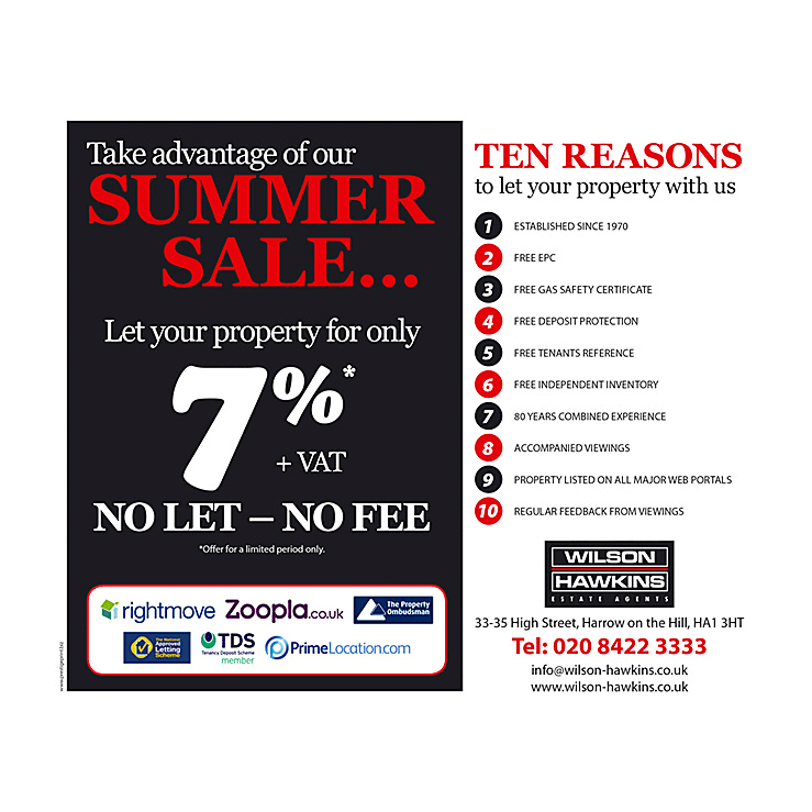 Summer sale