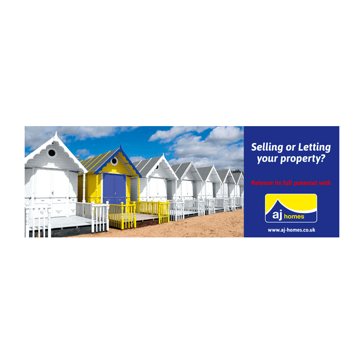 Beach Huts in summer