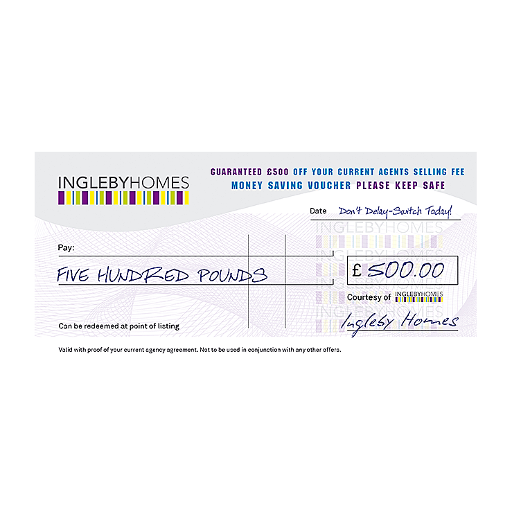 Cheque promotion