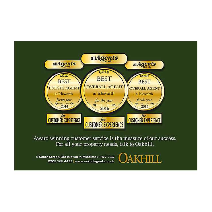 Award winning estate agent leaflet design