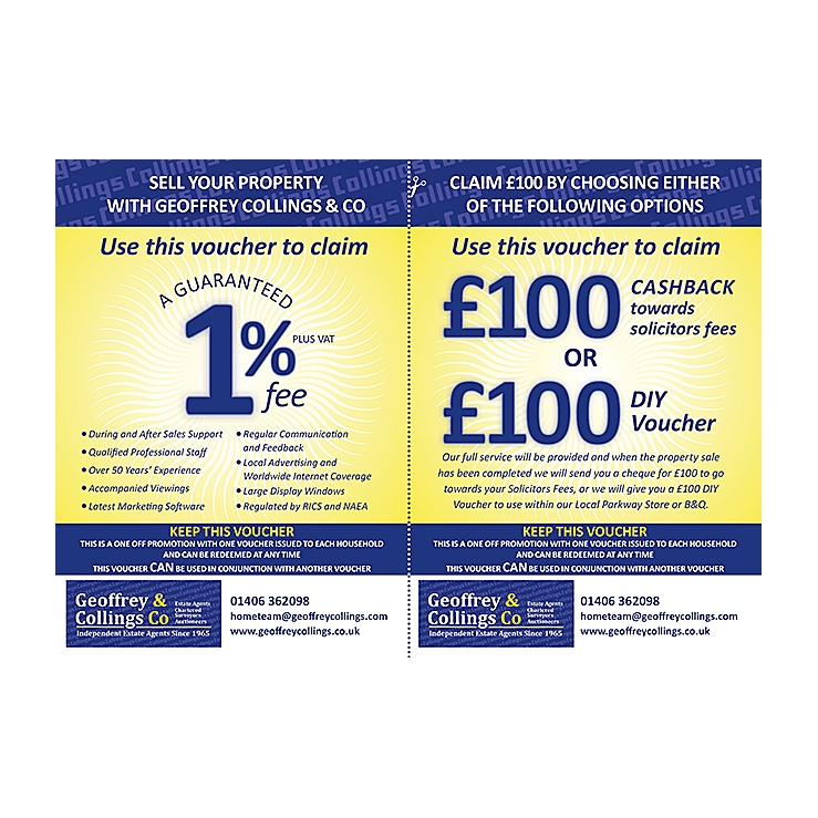 Estate Agent gift voucher