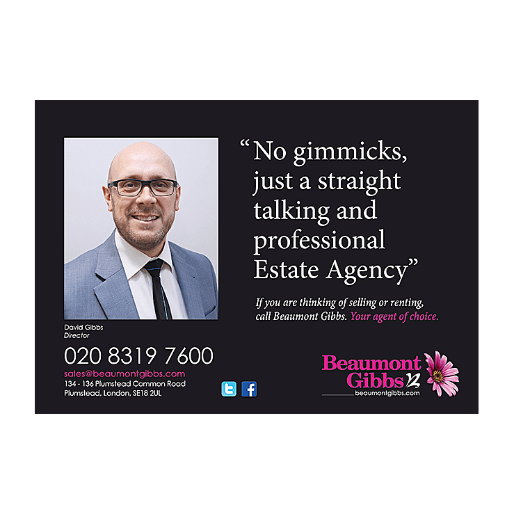No gimmicks estate agency marketing