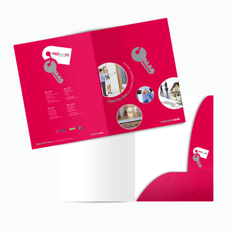 Estate agents folder RedKey