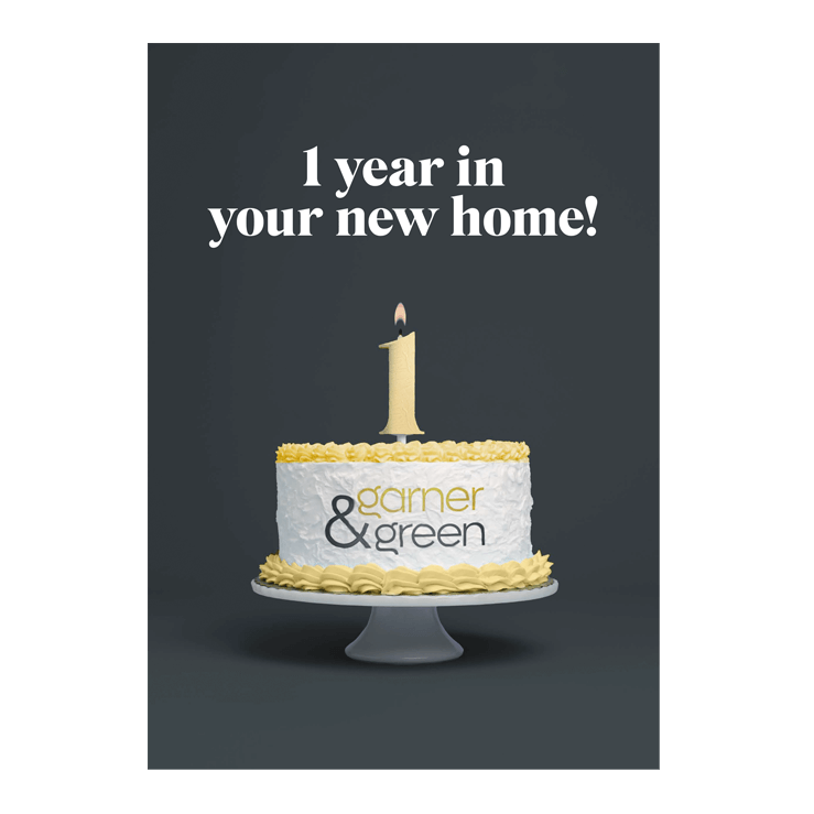 New Home Anniversary card