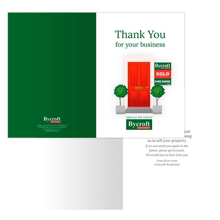 Thank you for your business 