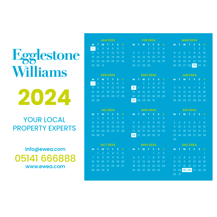 Magnetic Fridge Calendar