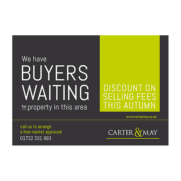 We have buyers waiting