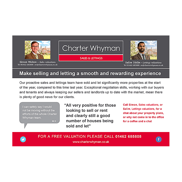 Making selling and letting a smooth experience