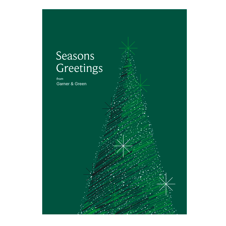 Foiled Christmas Cards