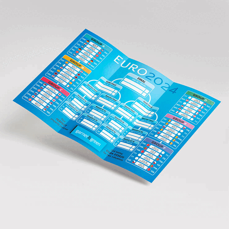 6 Page DL Euro 2024 Leaflet 
