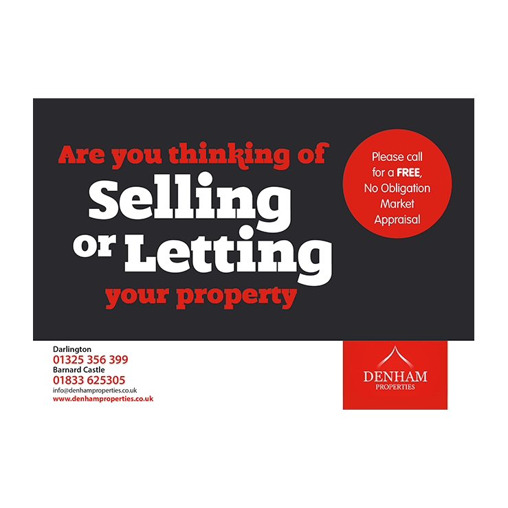Thinking of selling or letting?