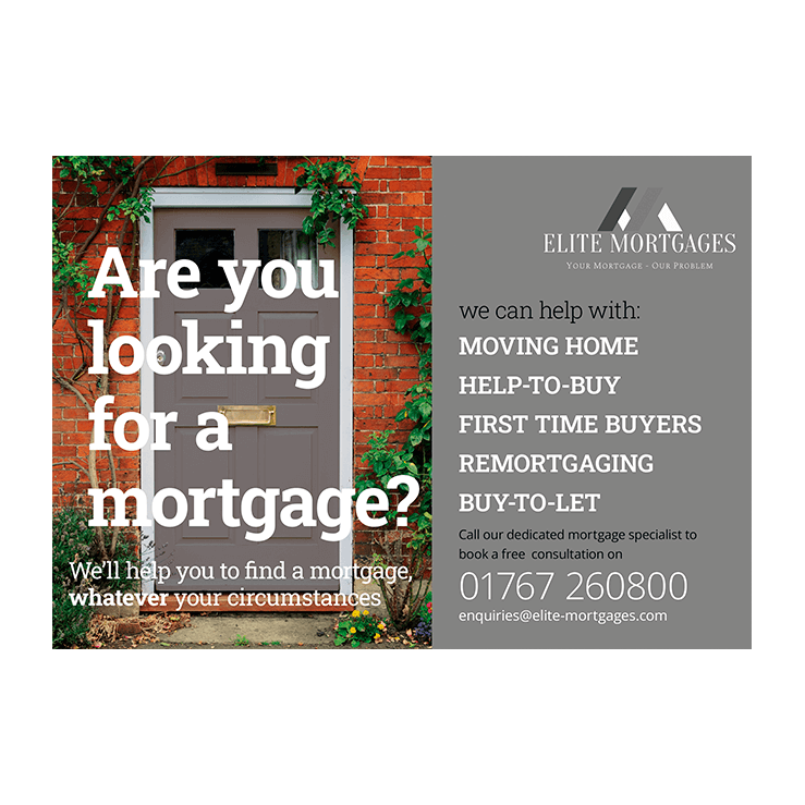 Mortgage Leaflet design