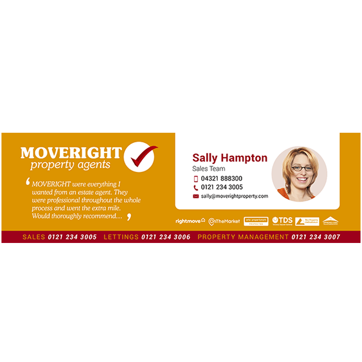 Email signature templates