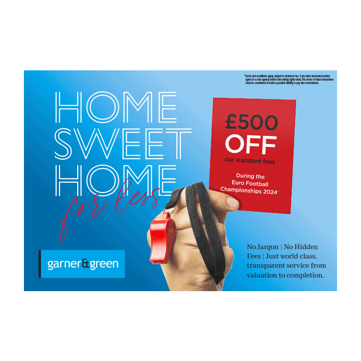 Home sweet home,  Euro 2024 leaflet design