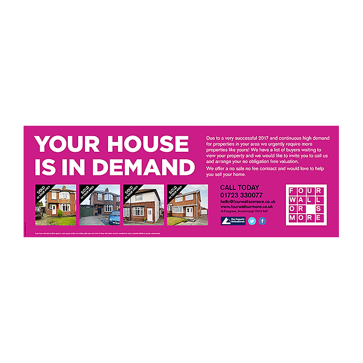 Your house is in demand