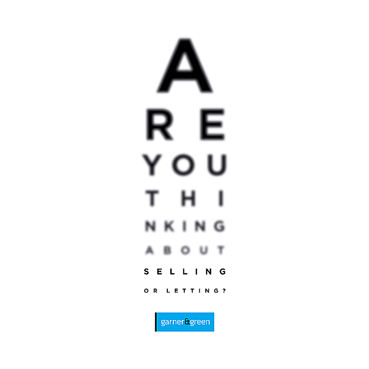 20/20 eye chart Are you thinking about selling or letting 
