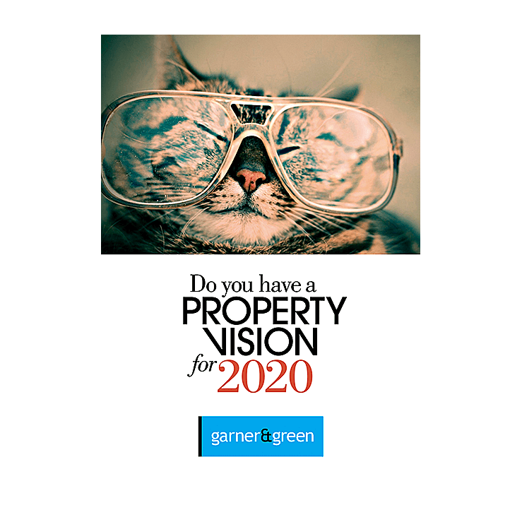 Cat with glasses leaflet design