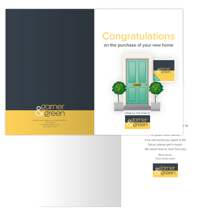 Congratulations on the purchase of your new home