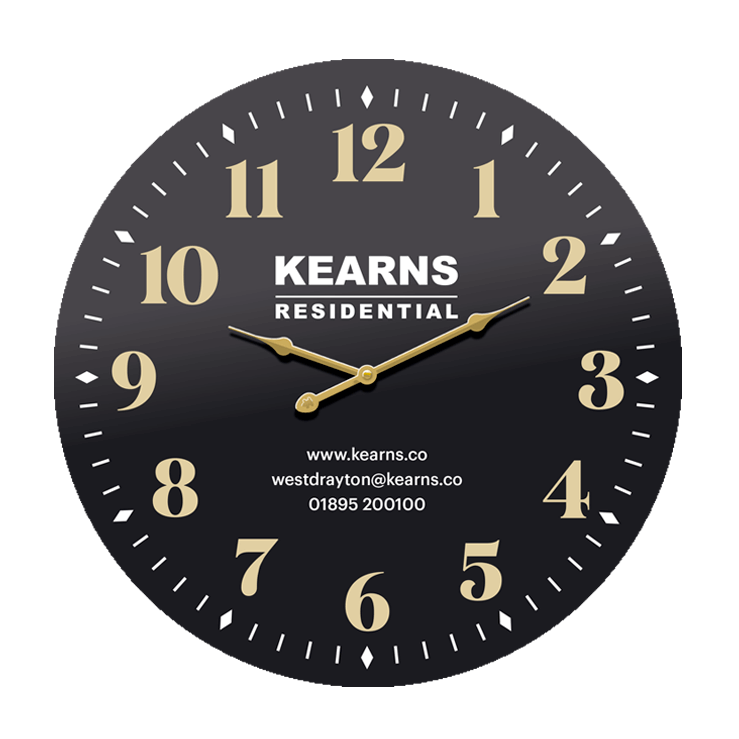 Clock leaflet design