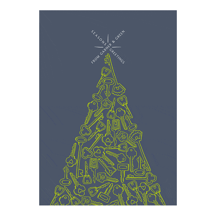 Foiled Christmas Card