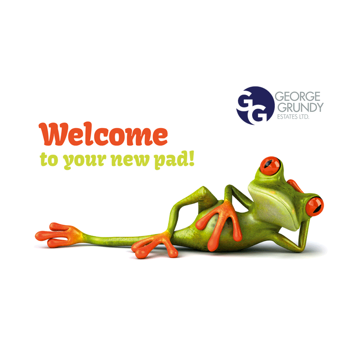 Welcome to your new pad