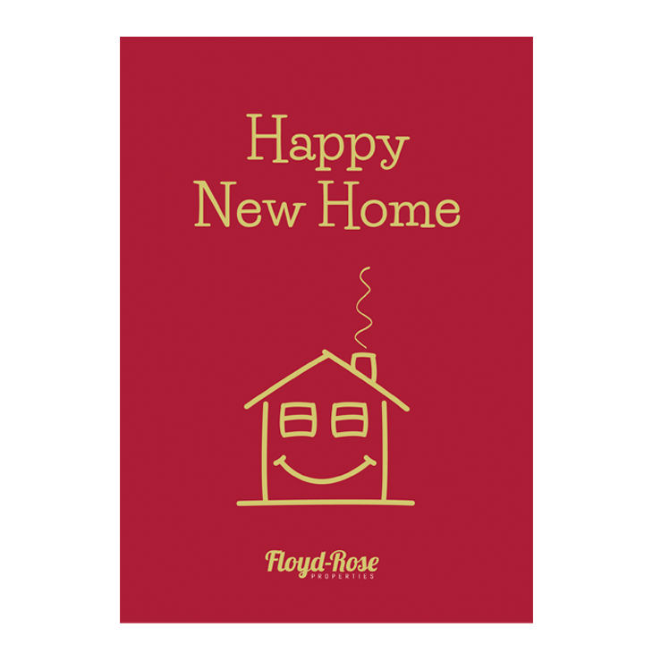 Happy New Home Greeting Card